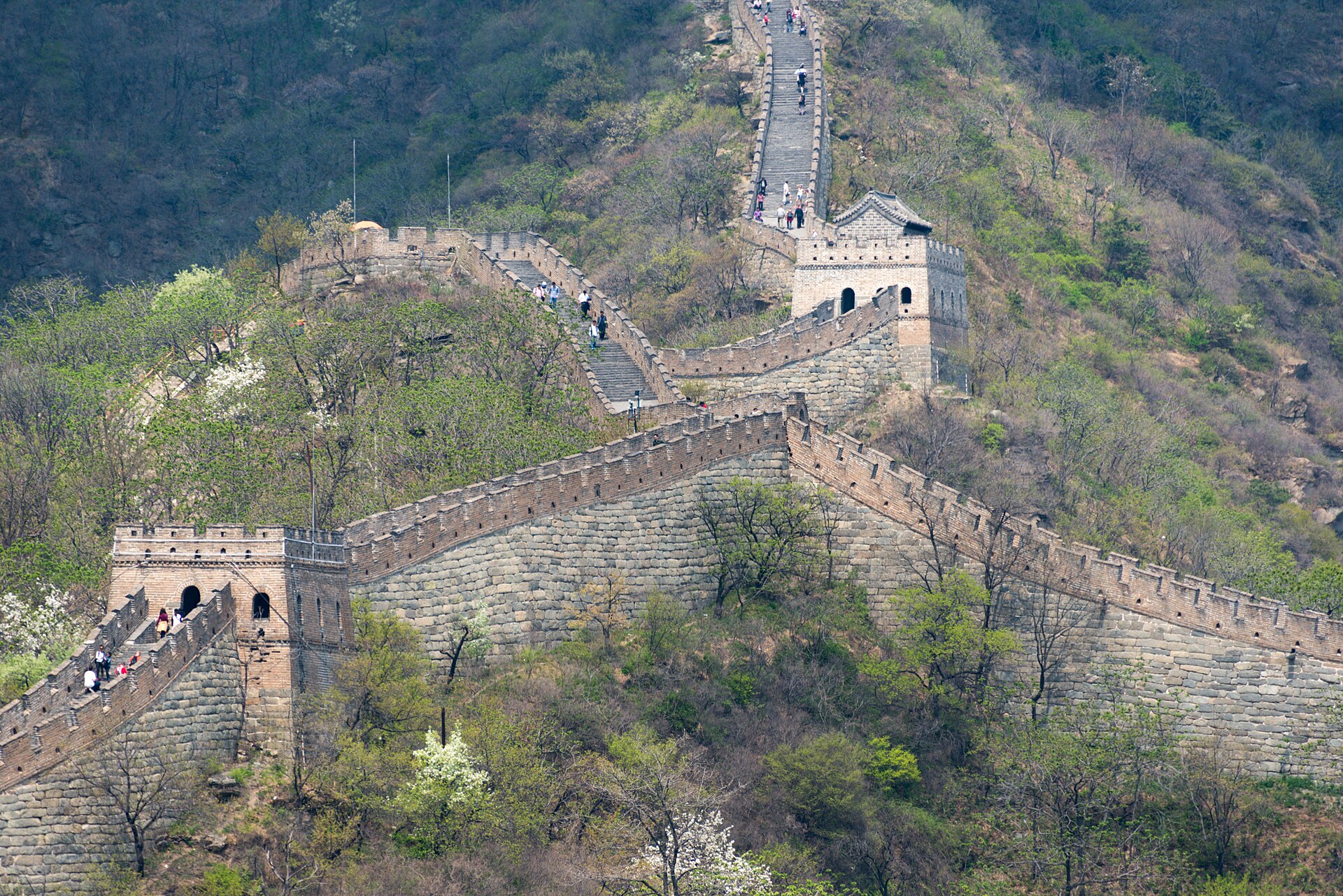 Beijing The Mutianyu section of the Great Wall near Beijing