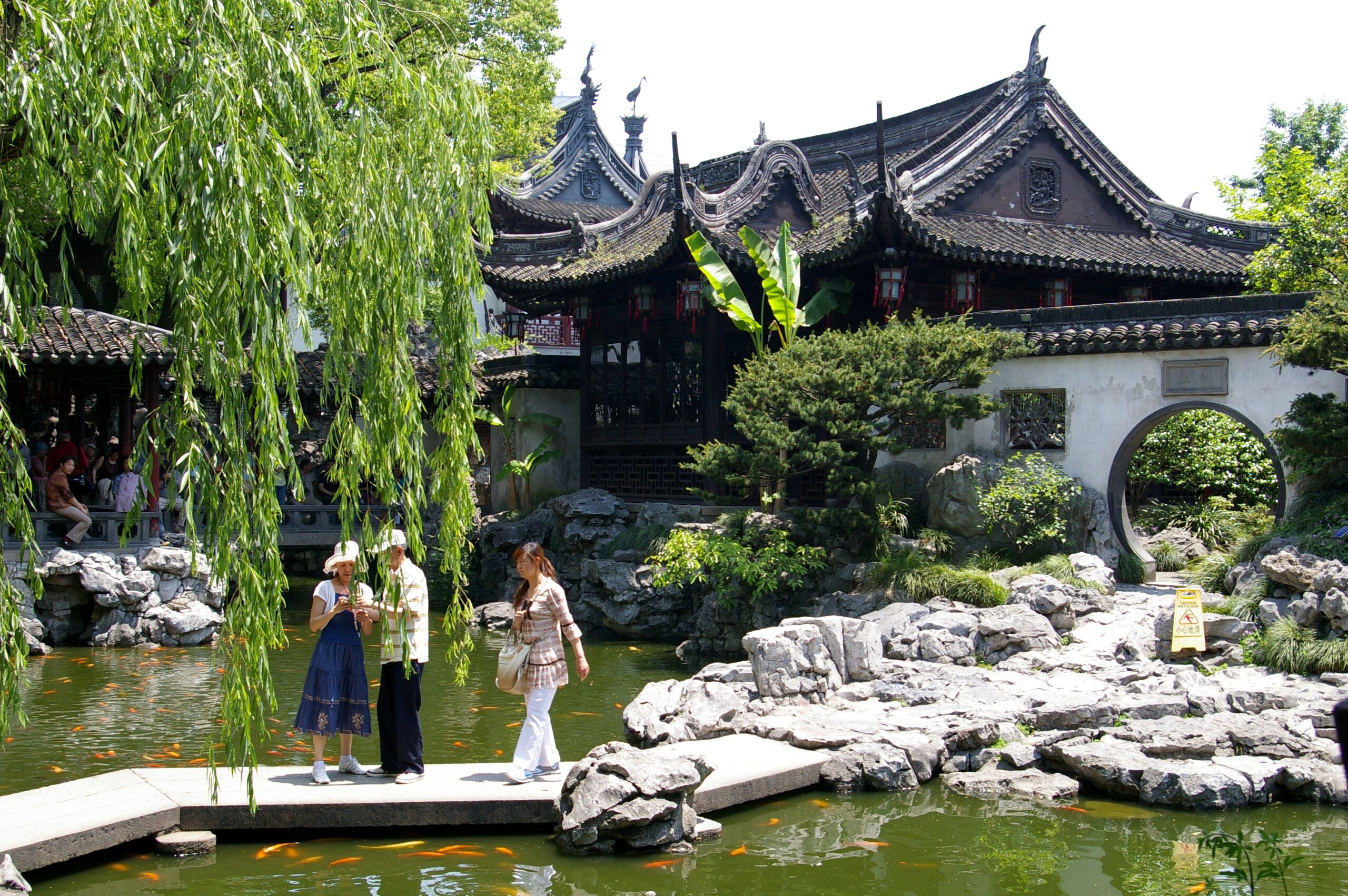 Shanghai Classical pavilion in Yu Garden in Shanghai