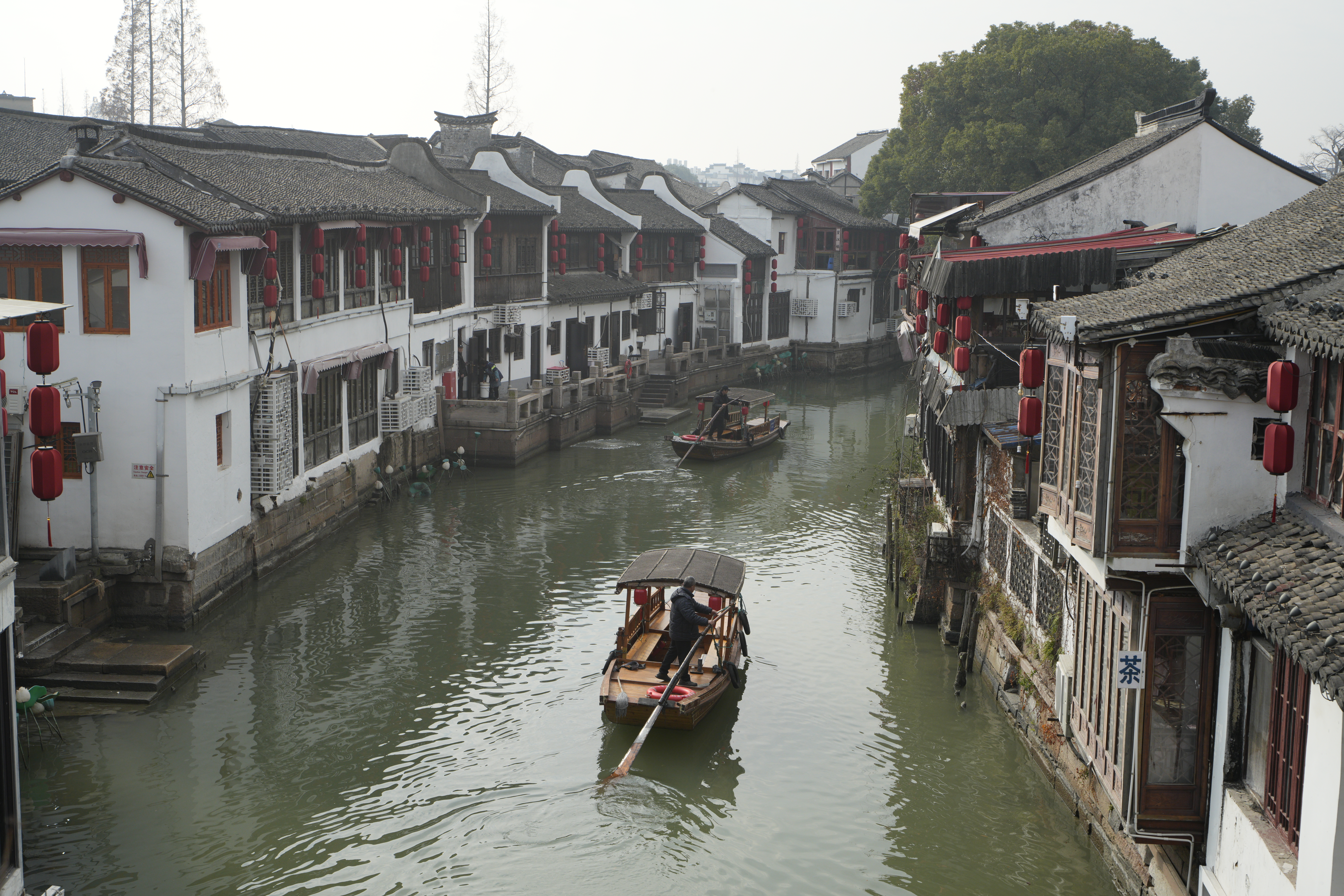 Shanghai Zhujiajiao ancient water town in Shanghai
